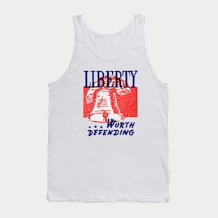 WWII Liberty, Worth Defending Tank Top